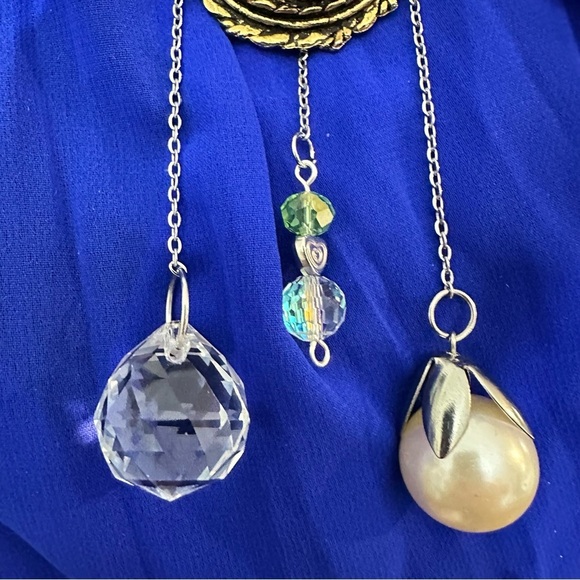 OOAK Assemblage Art Cameo Pendant Victorian Lovers Necklace Repurposed Vintage - Picture 2 of 11